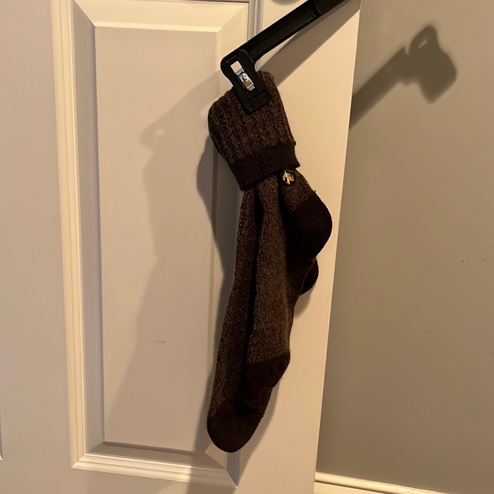 Brown Wool Winter Socks